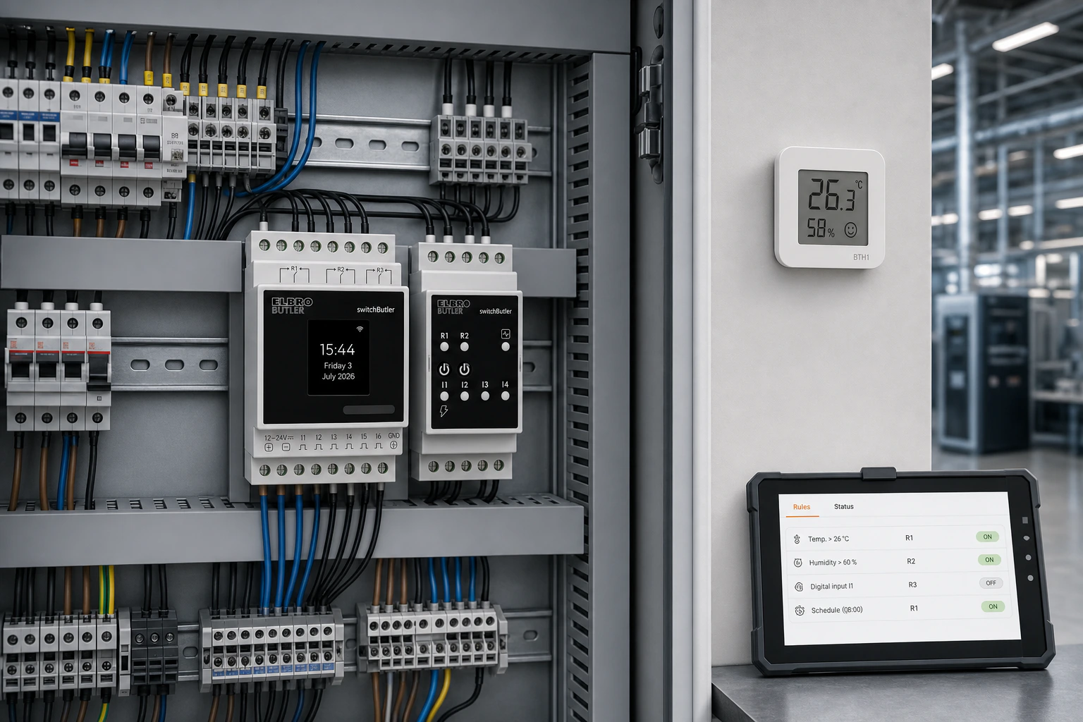 Intelligent automation for industrial environments.